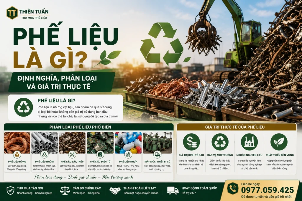 Phế liệu là gì
