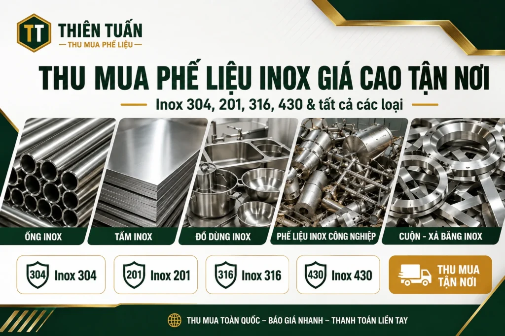thu mua inox phế liệu